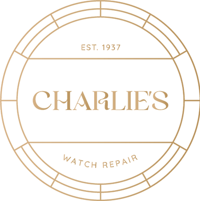 Charlie's Watch Repair logo